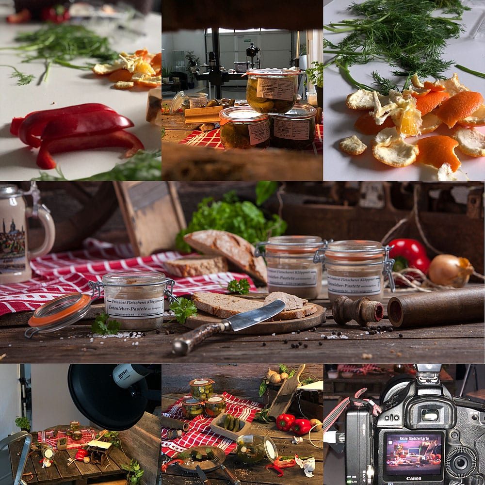 Produktfotografie Feinkostfleischerei – Making Of vom Shooting Foodfotografie