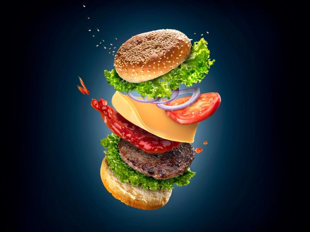 Produktfotografie Burger (Fast Food)