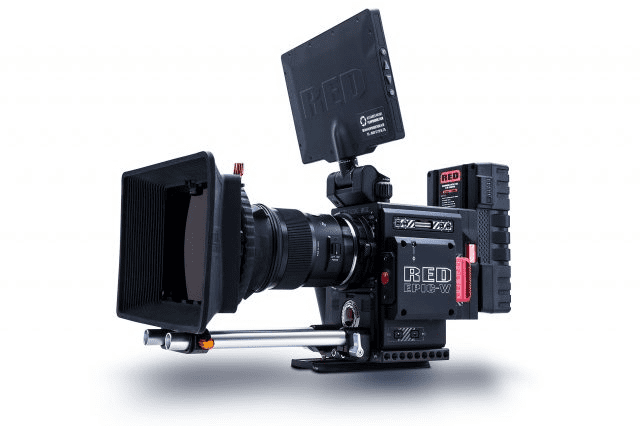 Produktfotografie - Professionelle Filmkamera ins richtige Licht gerückt